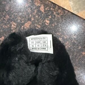 Women's Black Winter Boots